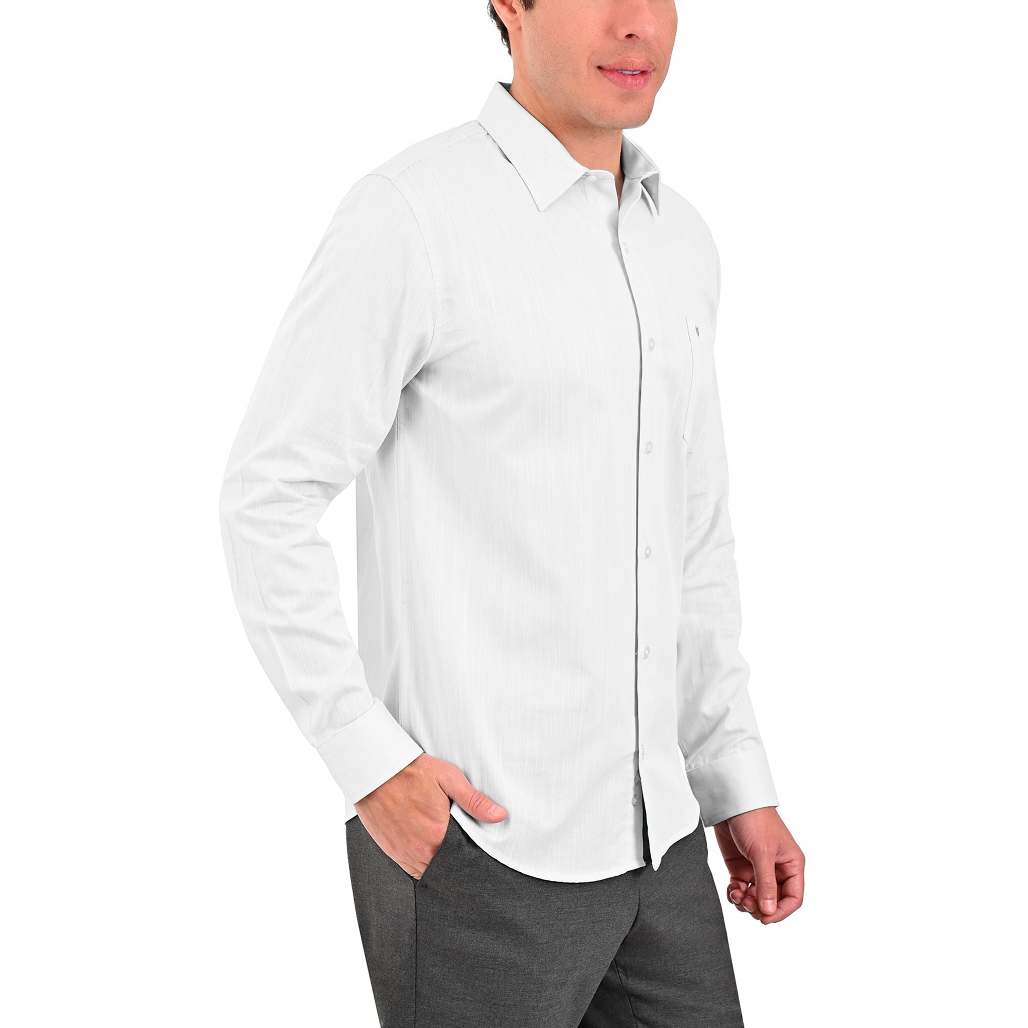 Camisa Yale Regular Fit Manga Larga 3839