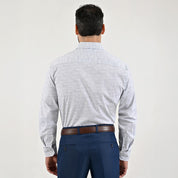Camisa de vestir Yale Regular Fit Manga larga 7530 Azul marino