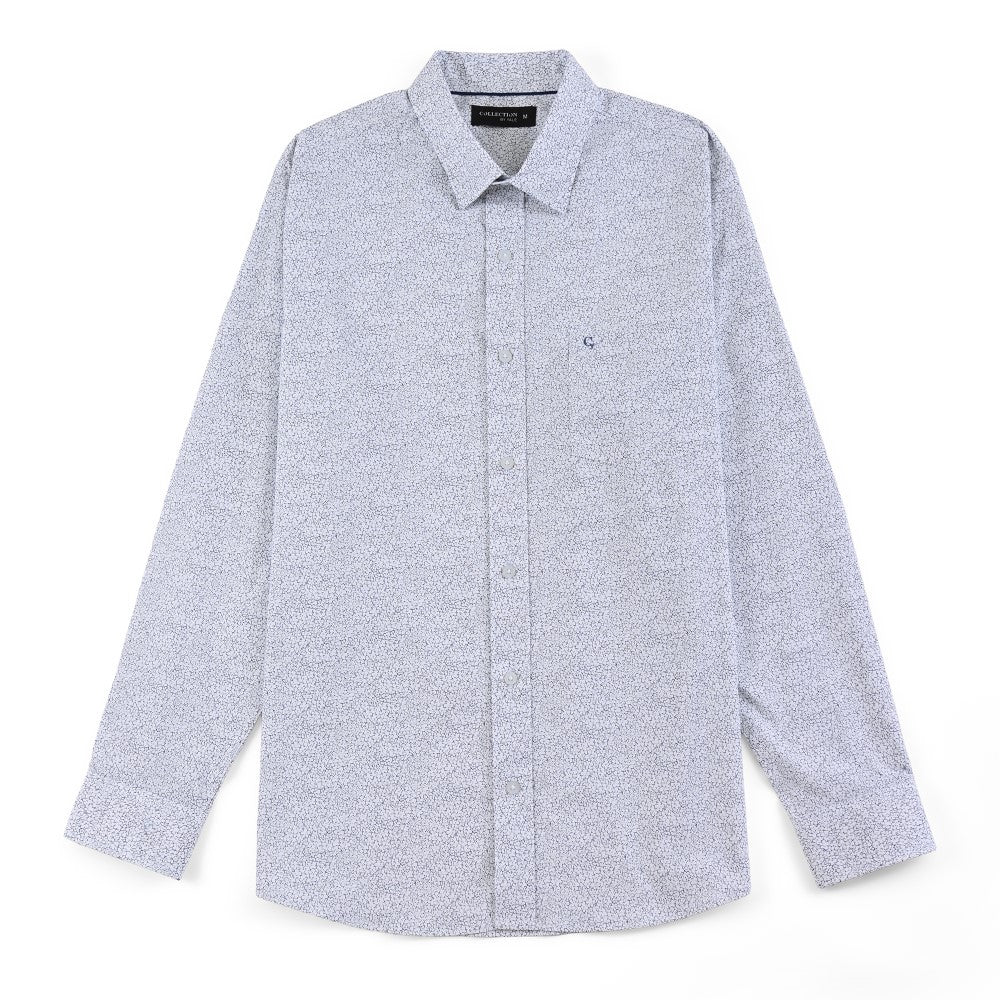 Camisa de vestir Yale Regular Fit Manga larga 7530 Azul marino