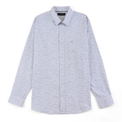 Camisa de vestir Yale Regular Fit Manga larga 7530 Azul marino
