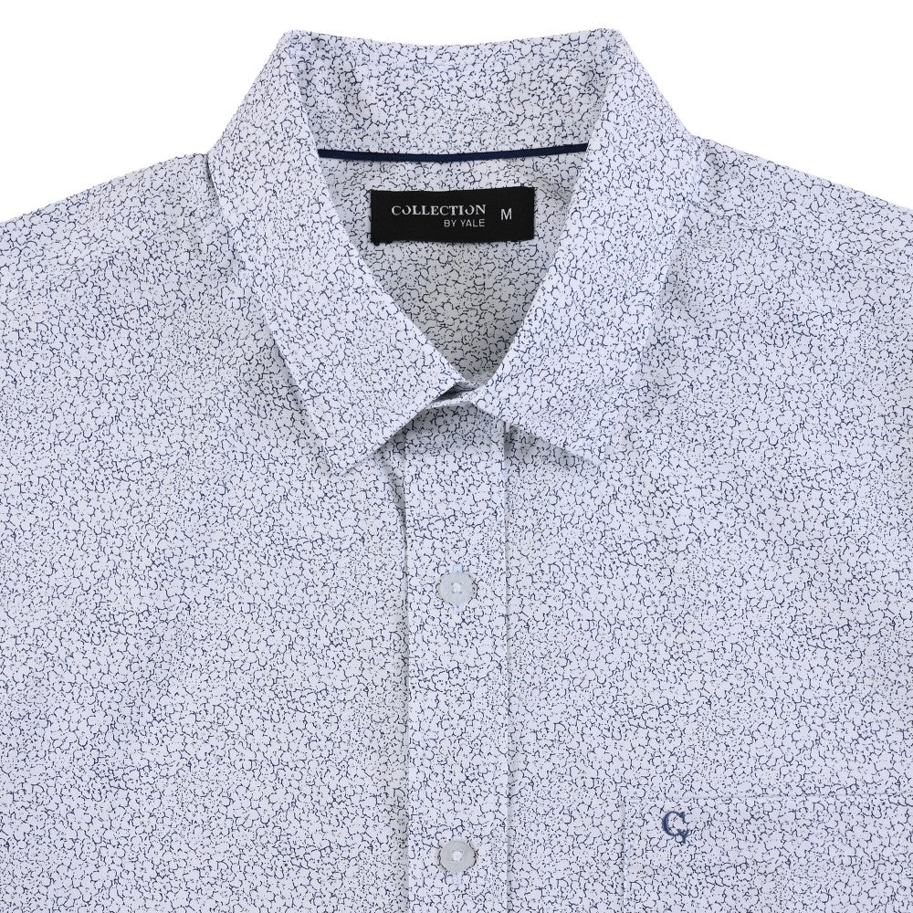 Camisa de vestir Yale Regular Fit Manga larga 7530 Azul marino
