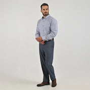 Camisa de vestir Yale Regular Fit Manga larga 7534 Azul marino entintado