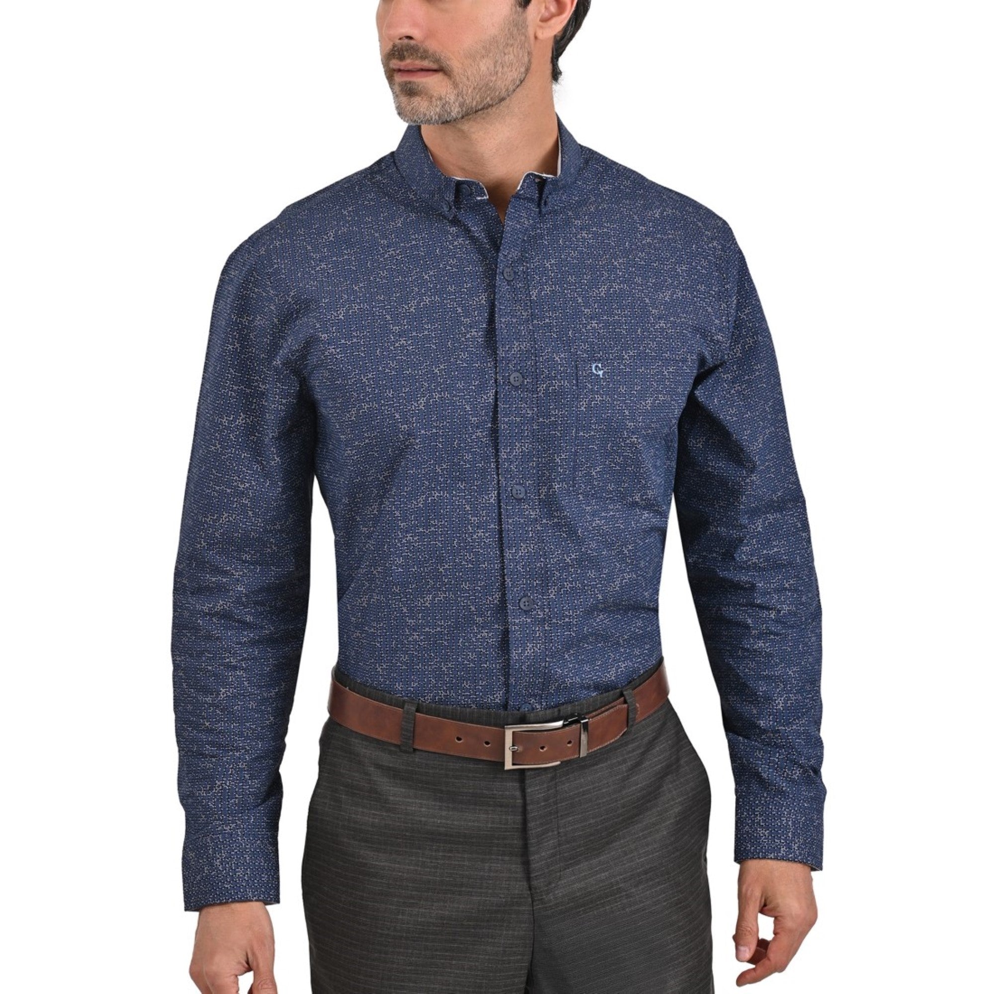 Camisa Yale Collection Regular Fit Manga Larga 3756