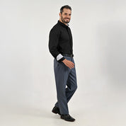 Camisa casual Yale Regular Fit Manga larga 7533 Negro