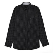 Camisa casual Yale Regular Fit Manga larga 7533 Negro