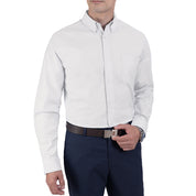 Camisa Casual Yale Manga Larga Tela Oxford Regular Fit 3216