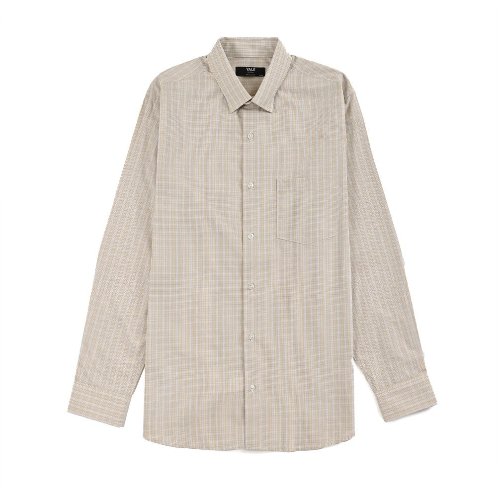 Camisa Yale Para Caballero Manga Larga Regular Fit 7906 Arena