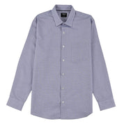 Camisa Yale Para Caballero Manga Larga Regular Fit 7911 Azul Zafiro