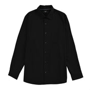 Camisa Yale Para Caballero Manga Larga Regular Fit 7940 Negro