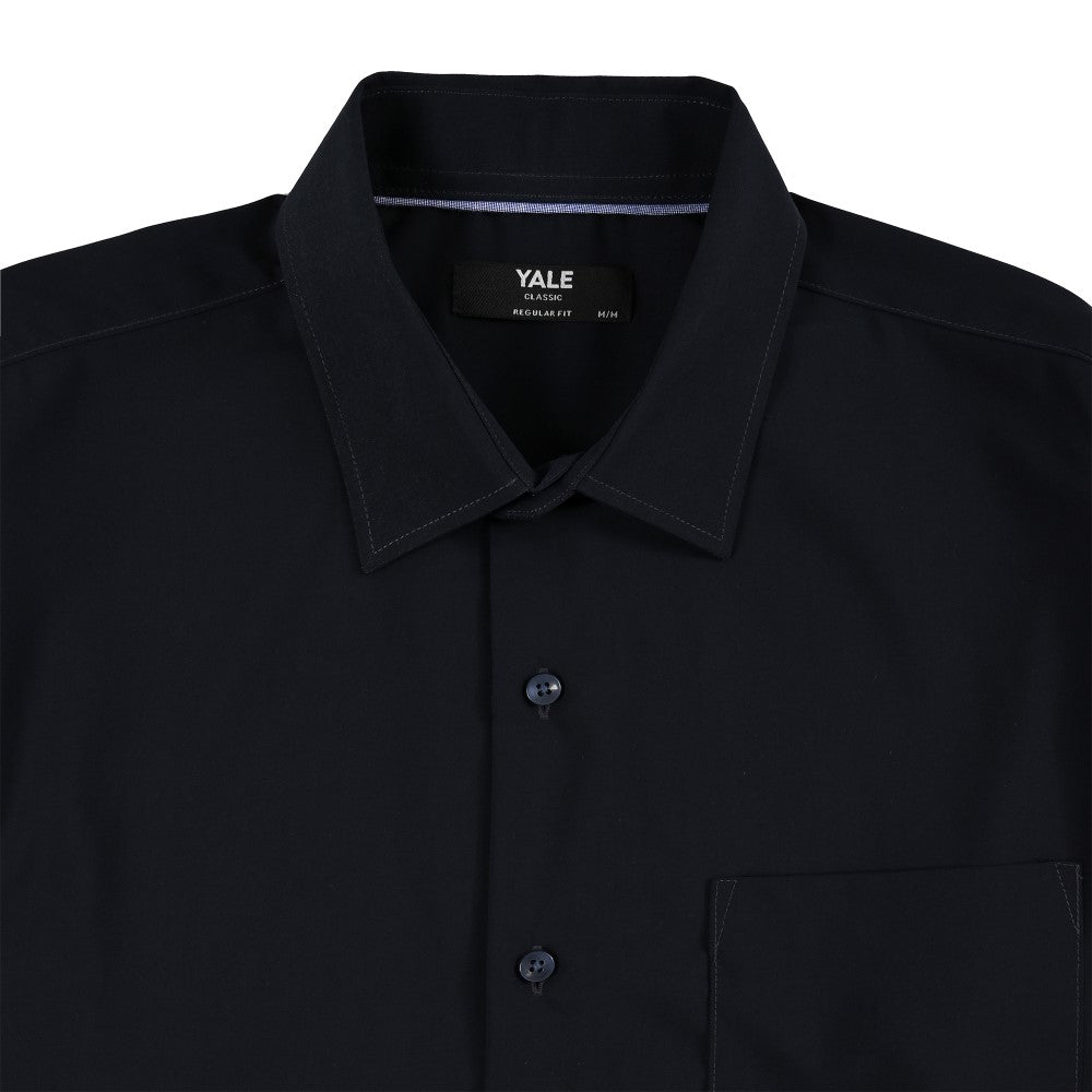 Camisa Yale Para Caballero Manga Larga Regular Fit 7940 Azul Marino