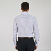 Camisa Yale Para Caballero Manga Larga Regular Fit 7907 Azul