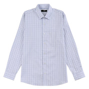 Camisa Yale Para Caballero Manga Larga Regular Fit 7907 Azul