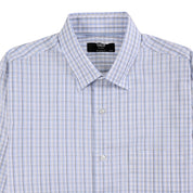 Camisa Yale Para Caballero Manga Larga Regular Fit 7907 Azul