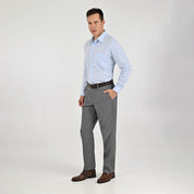 Camisa Yale Para Caballero Manga Larga Regular Fit 7908 Azul
