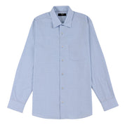 Camisa Yale Para Caballero Manga Larga Regular Fit 7908 Azul
