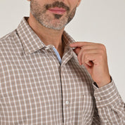 Camisa Yale Para Caballero Manga Larga Regular Fit 7910 Arena