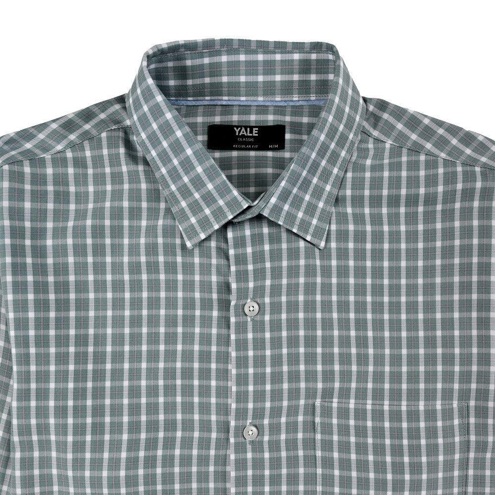 Camisa Yale Para Caballero Manga Larga Regular Fit 7910 Pistache
