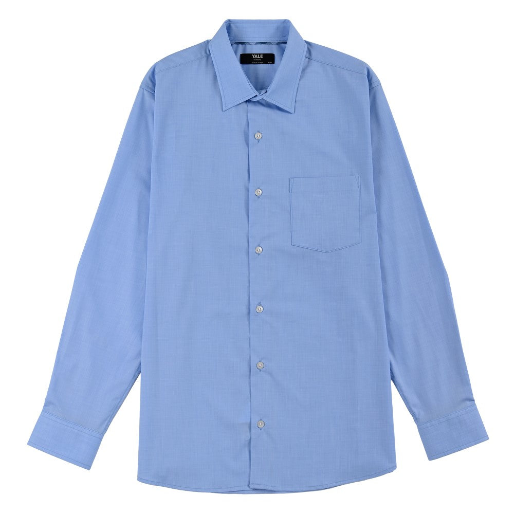 Camisa Yale Para Caballero Manga Larga Regular Fit 7944 Azul