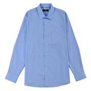 Camisa Yale Para Caballero Manga Larga Regular Fit 7944 Azul