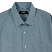 Camisa Yale Para Caballero Manga Larga Regular Fit 7944 Verde