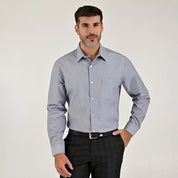 Camisa Yale Para Caballero Manga Larga Regular Fit 8214 Azul Marino
