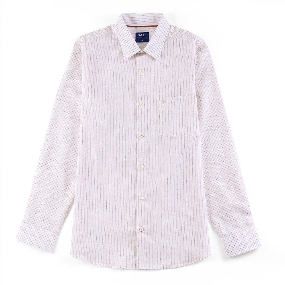 Camisa de vestir Yale Regular Fit Manga larga 7781 Beige
