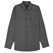 Camisa Yale Para Caballero Manga Larga Regular Fit 8083 Negro