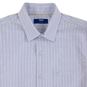 Camisa Yale Para Caballero Manga Larga Regular Fit 8198 Azul