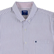 Camisa Yale Para Caballero Manga Larga Regular Fit 8043 Blanco