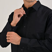 Camisa de vestir Yale Regular Fit Manga larga 3541 Azul
