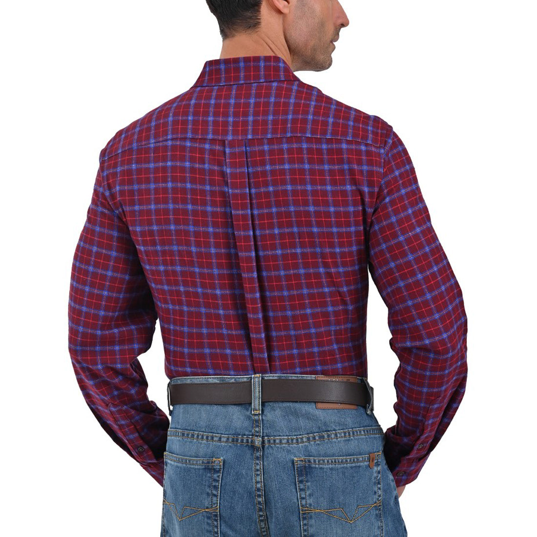 Camisa Yale Manga Larga Regular Fit 2605 Vino