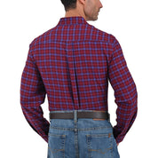 Camisa Yale Manga Larga Regular Fit 2605 Vino