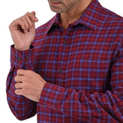 Camisa Yale Manga Larga Regular Fit 2605 Vino