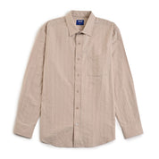Camisa Yale Manga Larga Regular Fit 3873 Beige