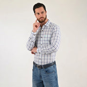 Camisa de vestir Yale Regular Fit Manga larga 7773 Verde