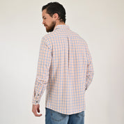 Camisa de vestir Yale Regular Fit Manga larga 7773 Naranja