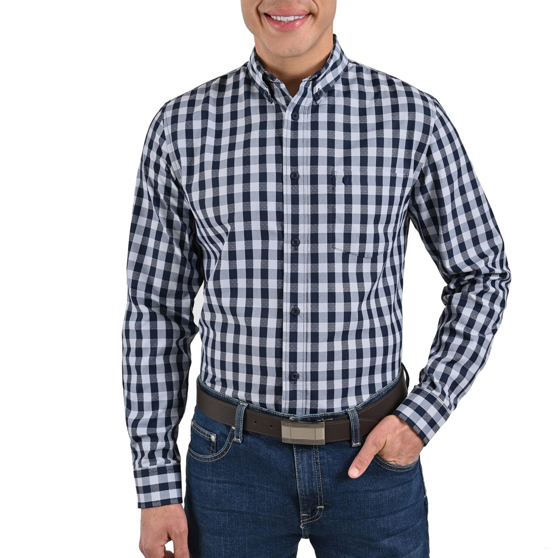 Camisa Yale Manga Larga Regular Fit  2159.