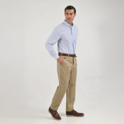 Camisa Yale Manga Larga Regular Fit 2263 Azul Cielo