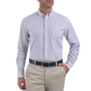 Camisa Yale Manga Larga Regular Fit 2263 Lila