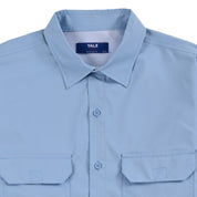 Camisa Pesquera Para Caballero Manga Larga Regular Fit 5536 Azul