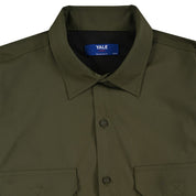 Camisa Pesquera Para Caballero Manga Larga Regular Fit 5536 Verde Militar