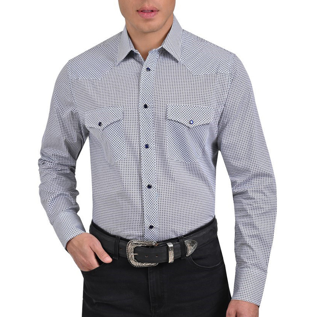 Camisa Vaquera Yale Regular Fit VQ02 Blanca