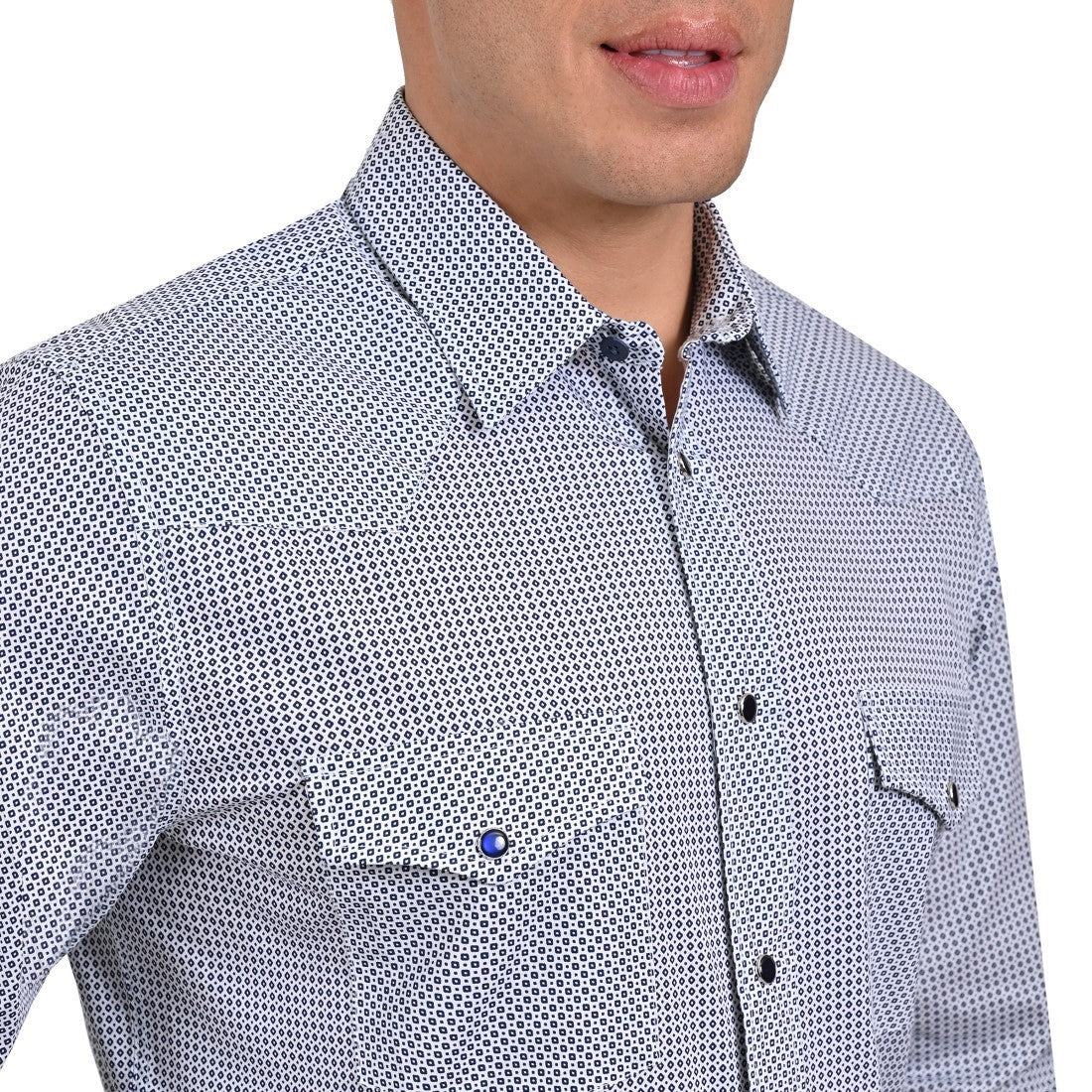 Camisa Vaquera Yale Regular Fit VQ02 Blanca
