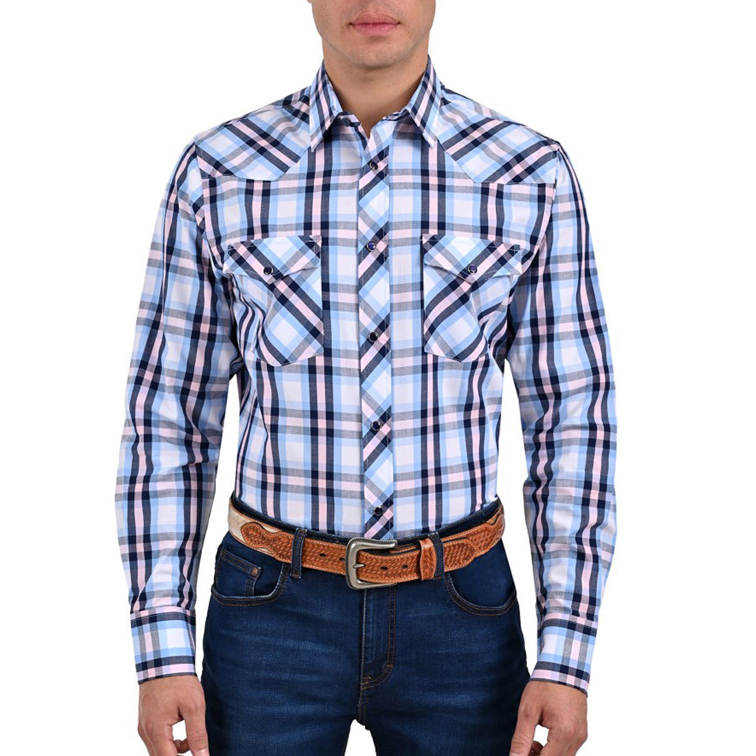 Camisa Vaquera Yale Regular Fit VQ02 Azul