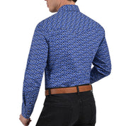 Camisa Vaquera Yale Regular Fit VQ02 Azul Rey