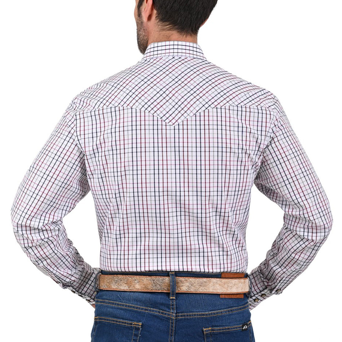 Camisa Vaquera Yale Regular Fit VQ02 Vino