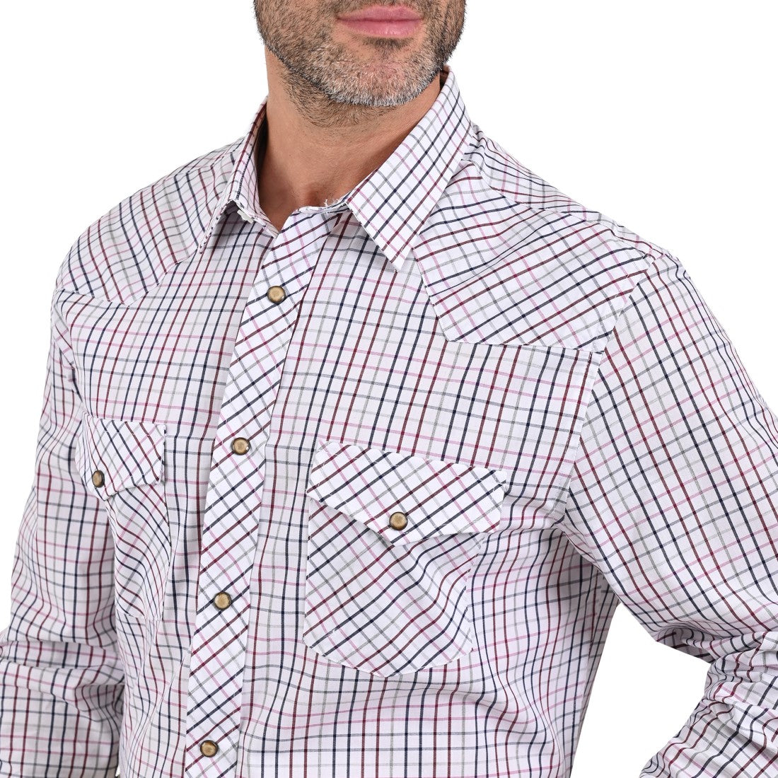 Camisa Vaquera Yale Regular Fit VQ02 Vino