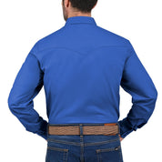 Camisa Vaquera Yale Regular Fit VQ05 Gris Azul Rey