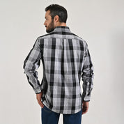 Camisa casual Yale Regular Fit Manga larga 7750 Negro