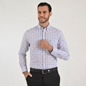 Camisa casual Yale Regular Fit Manga larga 7771 Rosa